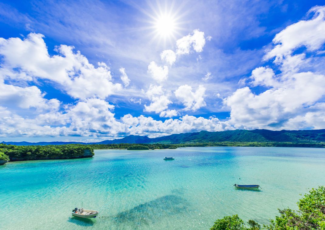 Kabira-öböl, Ishigaki, Okinawa