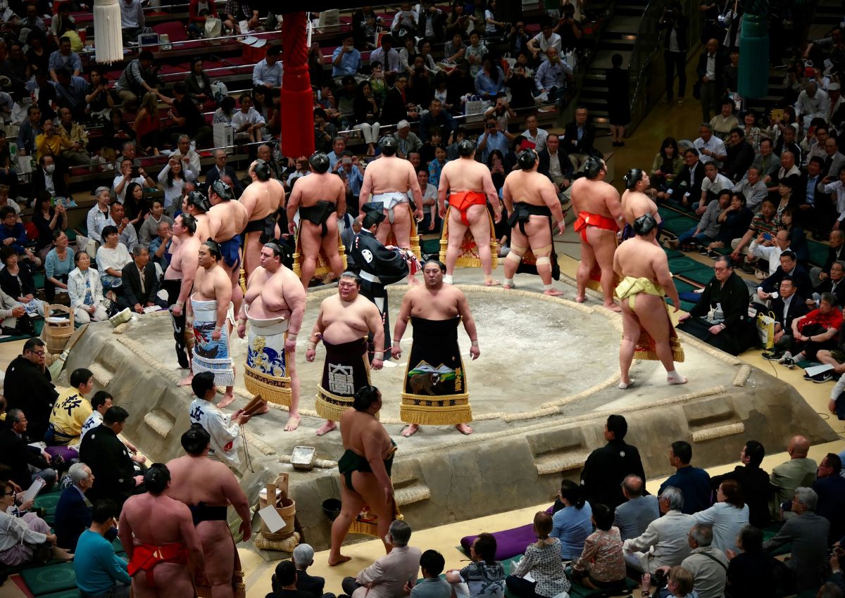 Nagy szumó torna, Japán