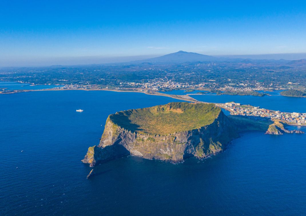 Seongsan Ilchulbong, Jeju szigete, Dél-Korea