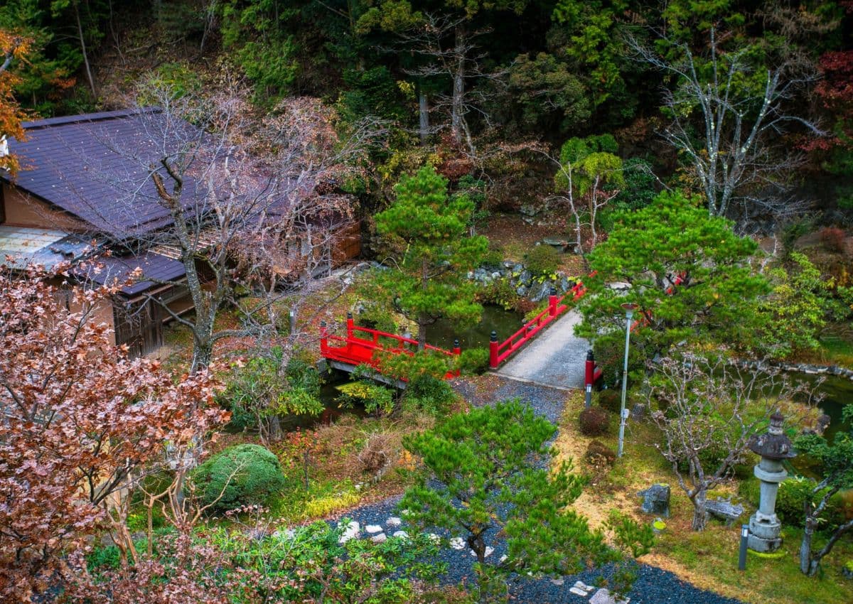 Zen kert a Sekishou-in templomban