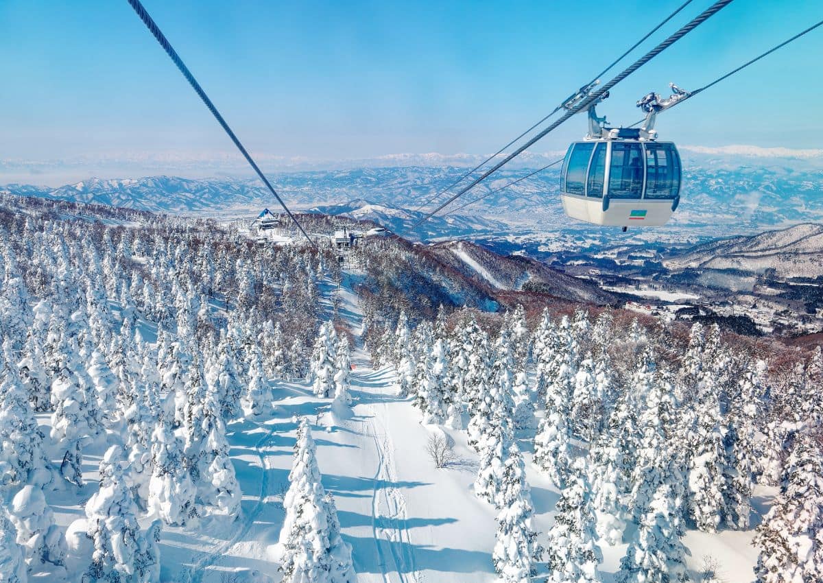 Zao Onzsen síközpont, Niigata
