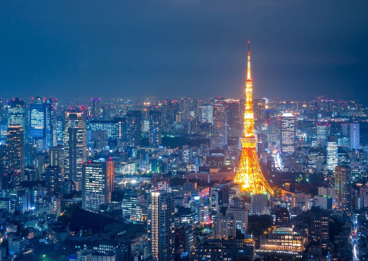 A Tokió-torony éjszaka