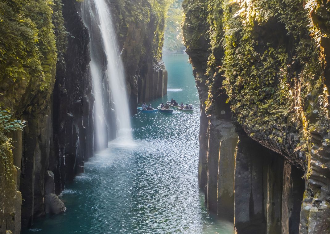 Takachiho-szurdok, Miyazaki, Kyushu, Japán