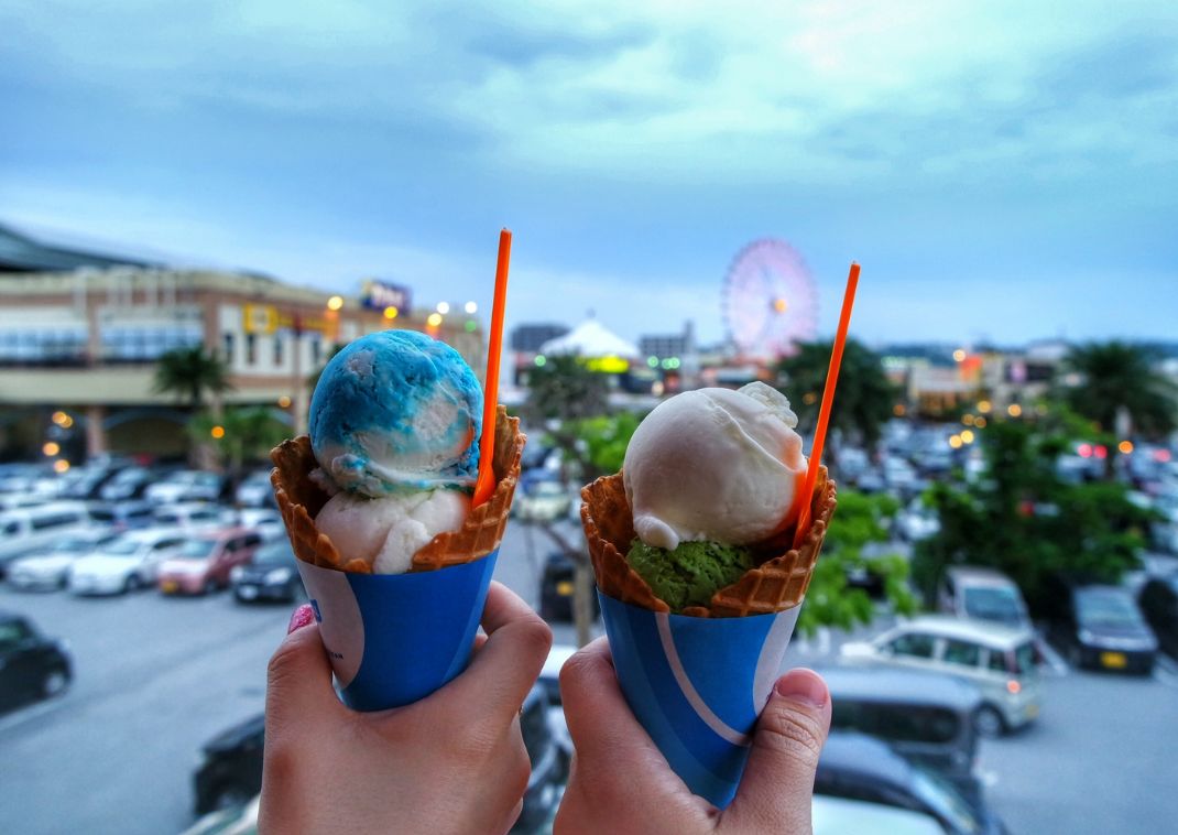 A híres Blue Seal fagyizó, Okinawa