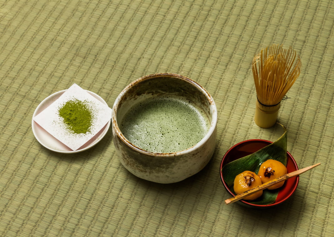  Matcha és a teaszertartás előkészülete Japánban