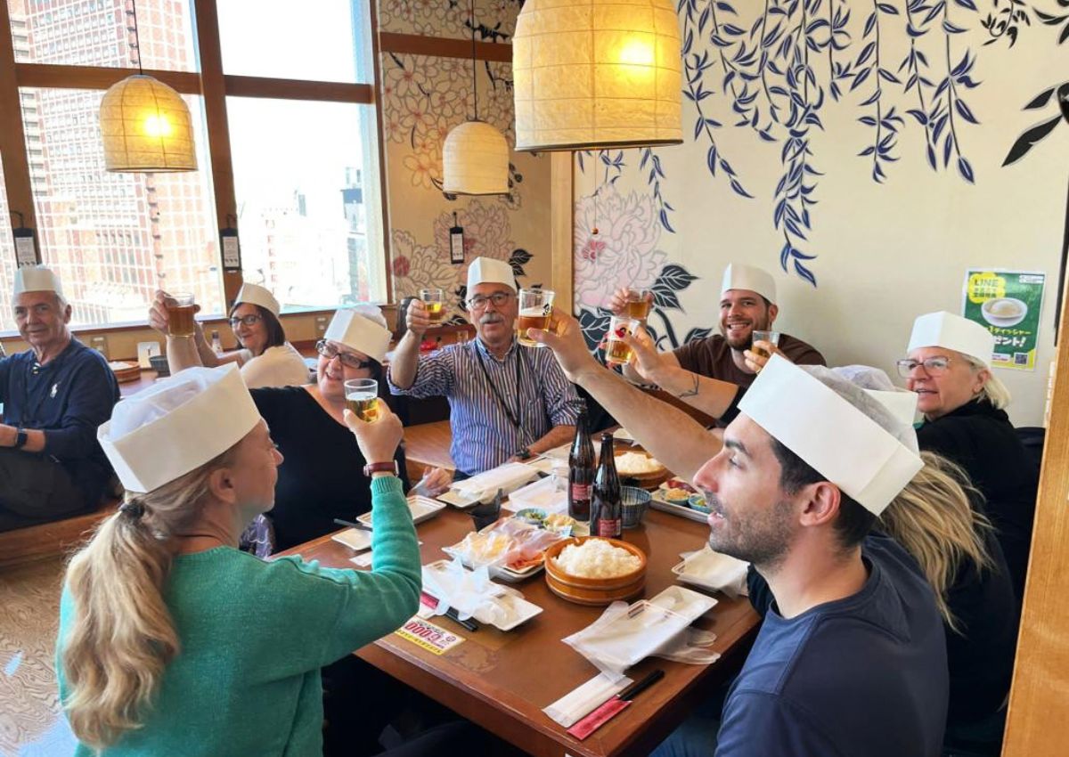Japanspecialist csoportos körutazás – közös szusikészítés