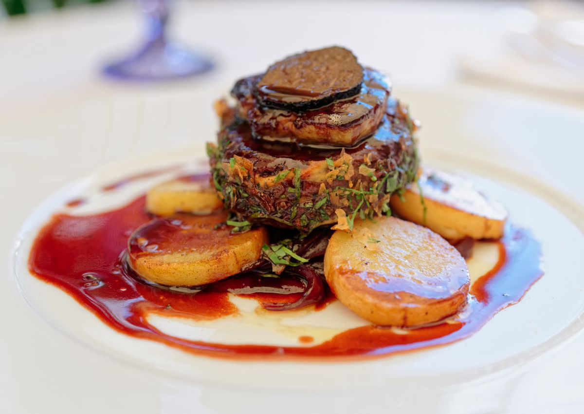Szarvasgombás foie gras francia módra