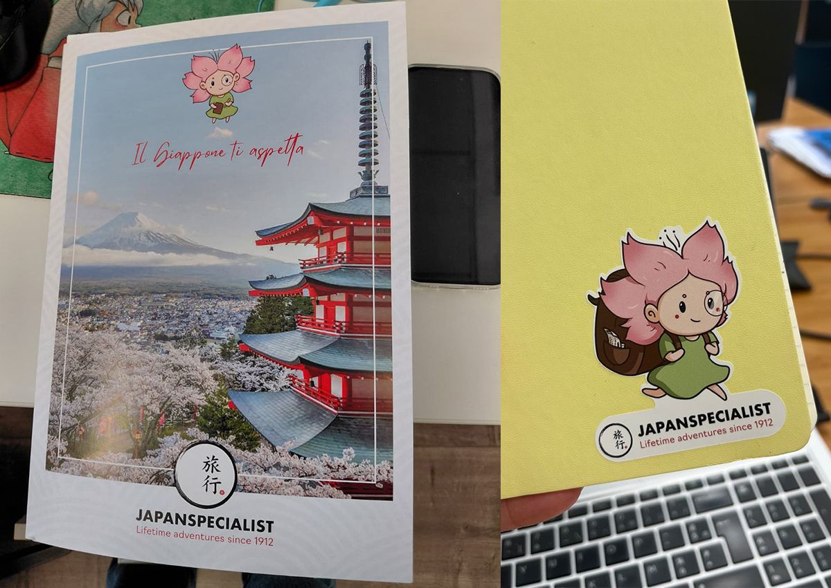 Mono-chan kabalafigura a Japanspecialist marketinganyagain
