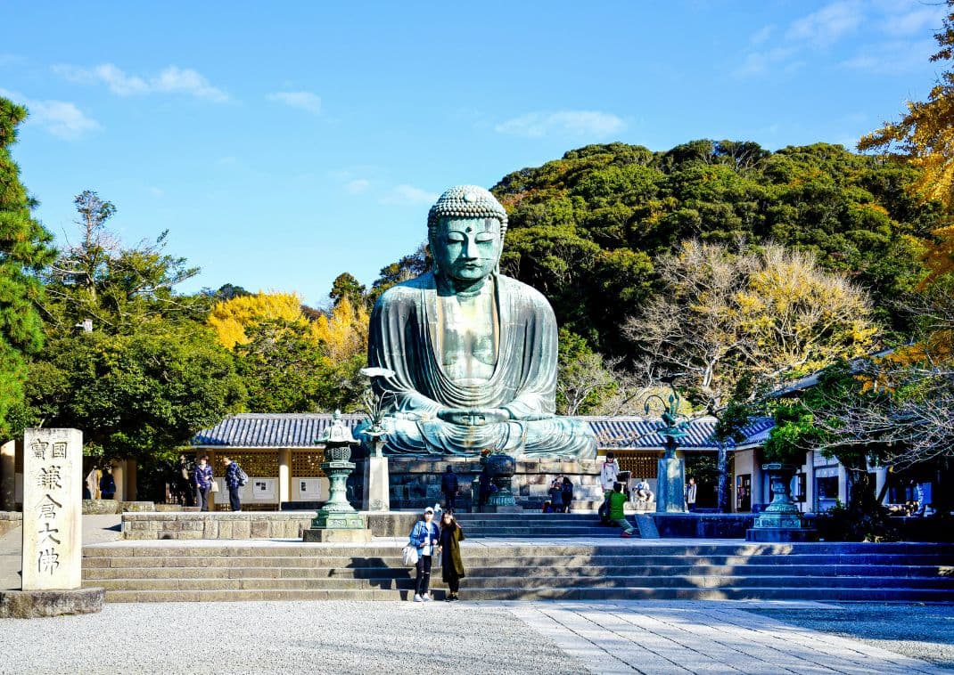 A Daibutsu, a Nagy Buddha Kamakurában