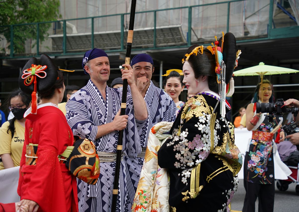Utazónk egy hagyományos japán fesztiválon