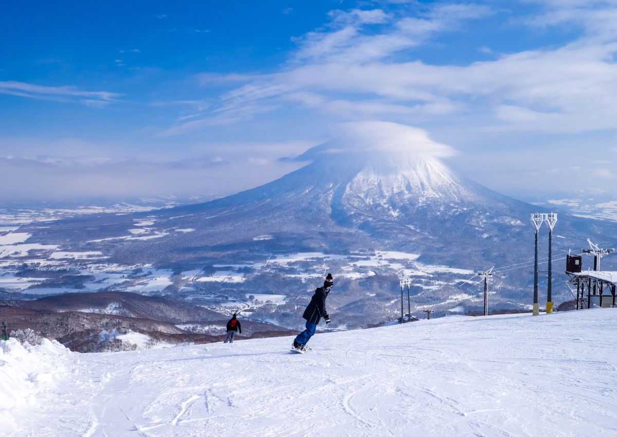 Síelés Nisekóban, Hokkaido