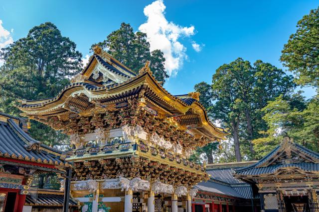 A Toshogu szentély kapuja, Nikkó