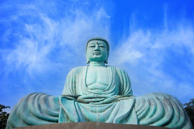 A Nagy Buddha szobra Kamakurában 