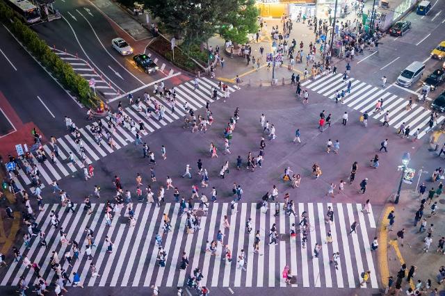 Shibuya legendás kereszteződése, Tokió