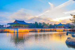 Donggung palota és Wolji-tó, Gyeongju 