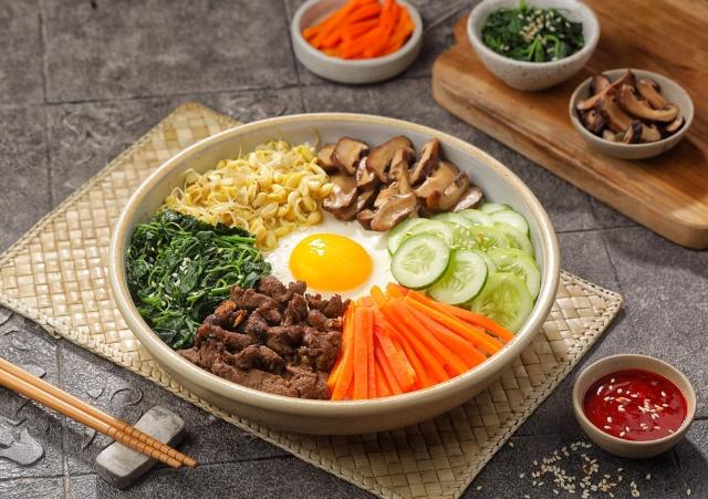 Bibimbap, a koreai konyha egy hagyományos fogása