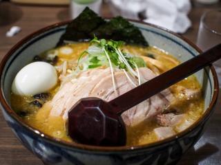 Miso ramen, a hokkaidói konyha egyik kedvenc fogása