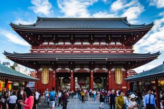Sensoji templom Asakusában, Tokióban