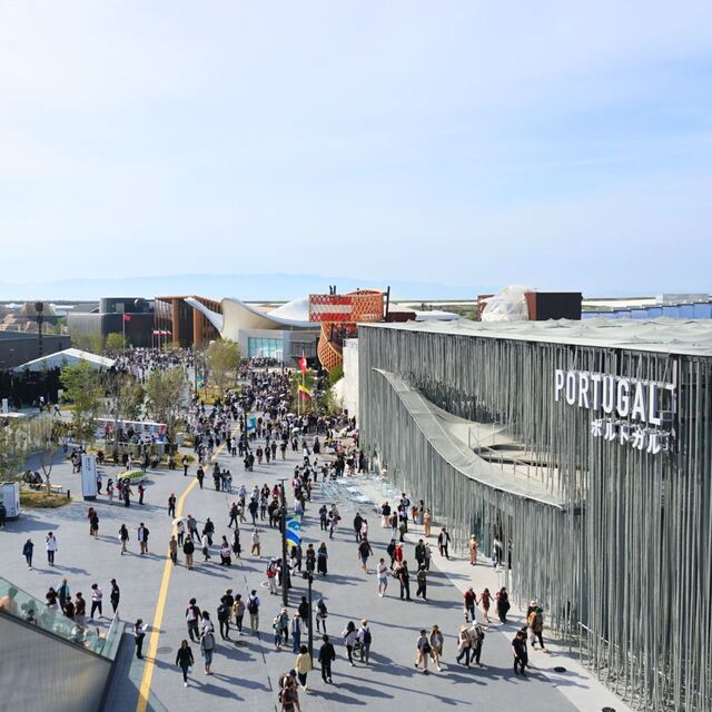 Osaka EXPO 2025 kilátás a magasból