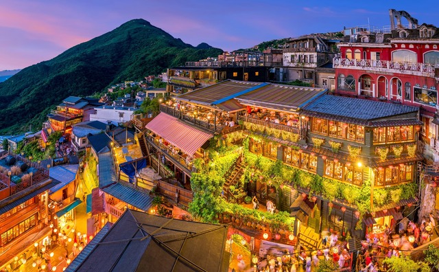 Jiufen régi utcái és éjszakai piaca
