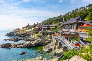 A Haedong Yonggungsa templom, Busan, Dél-Korea 