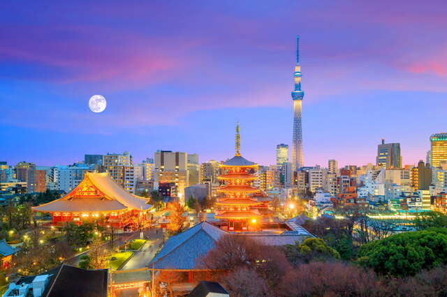 Sensoji templom, Asakusa, Tokió