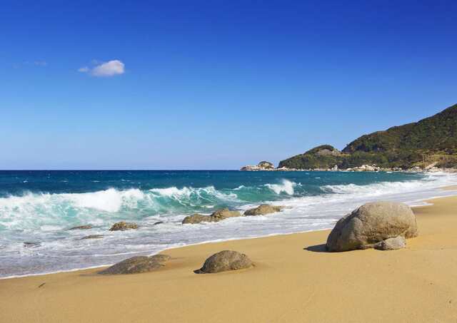 Nagata strand, Yakushima-sziget