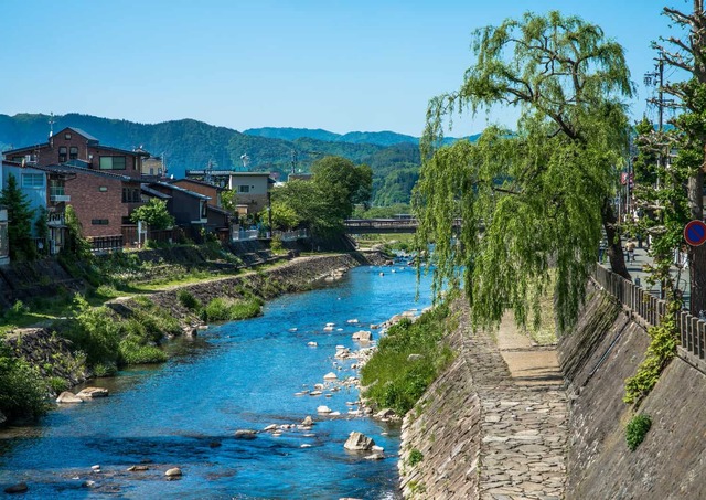 Miyagawa folyó, Takayama