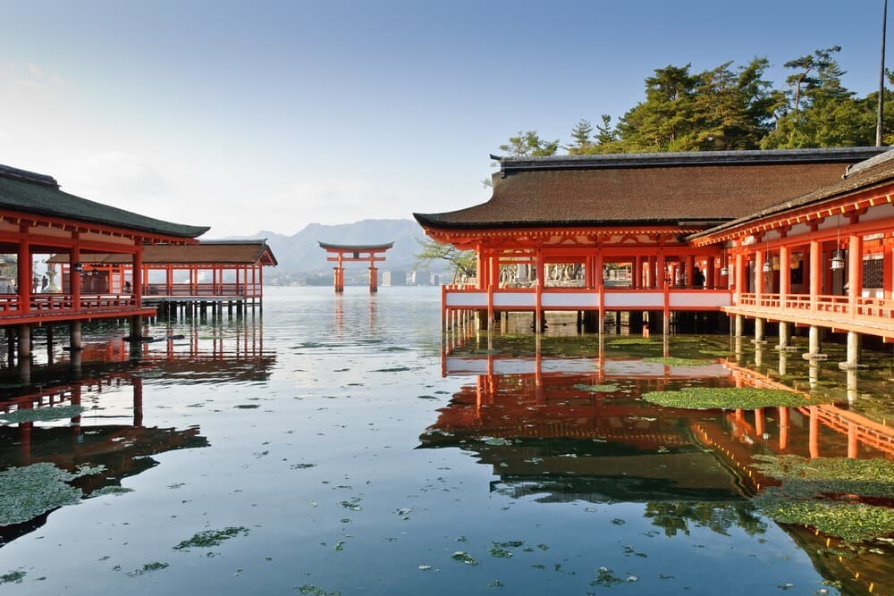 Miyajima, Hirosima, Japán lebegő szentélye