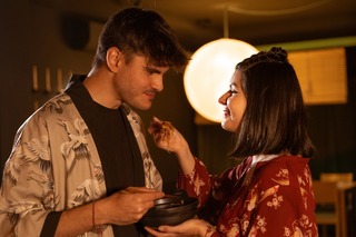 Egy pár japán ételekkel