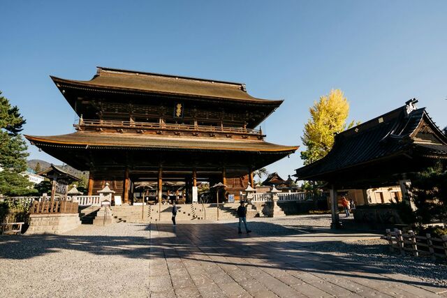 A Zenkoji templom Naganóban