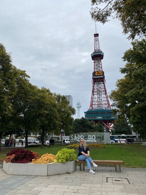 Sapporo TV-tornya alatt, Hokkaido