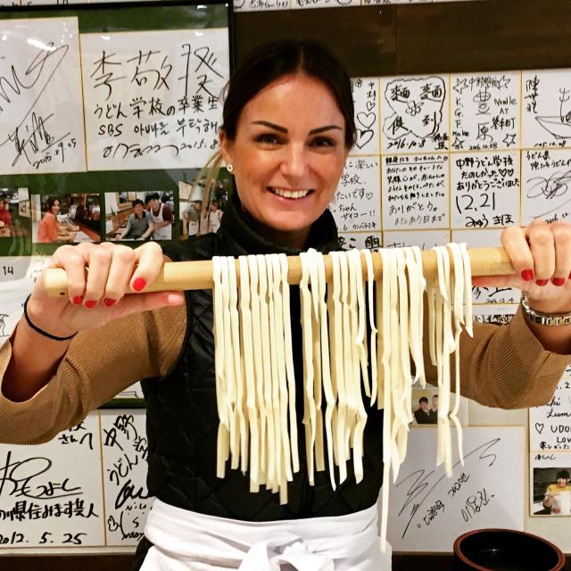 Udon készítő főzőiskola Takamatsuban