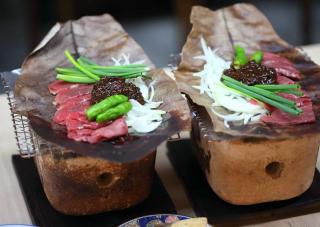 Hoba Miso marhahússal, Takayama jellegzetes étele