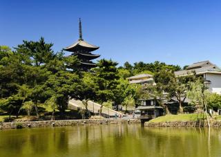 A Kofuku-ji ötemeletes pagodája