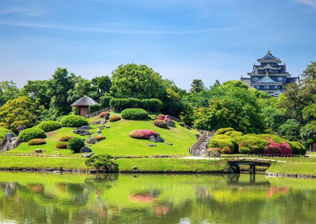 Korakuen kert, Okayama