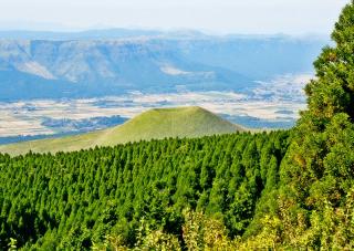 Vulkanikus vidék Kumamoto mellett