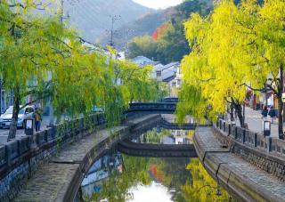 Kinosaki Onsen város csatornái