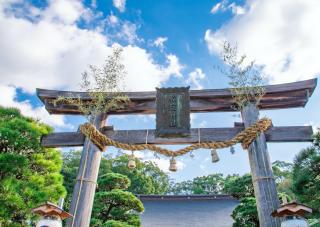 A Shoin sintó szentély torii kapuja