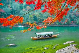 Hozugawa-folyó, Arashiyama