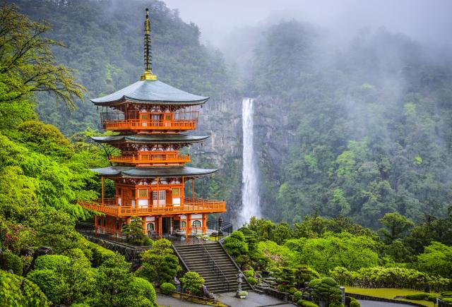 Ise Seigantoji pagoda és Nachi-vízesés
