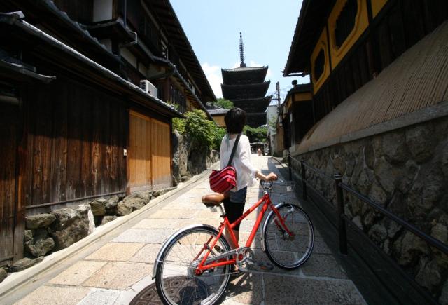 Privát kerékpártúra, Kiotó