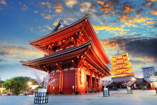 Senso-ji templom, Asakusa, Tokió