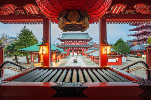 Senso-ji templom, Asakusa, Tokió