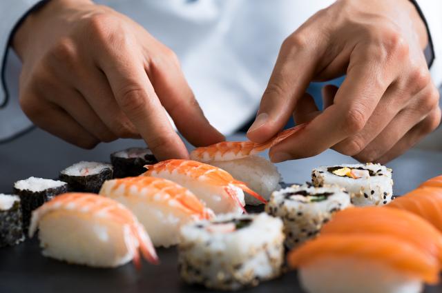 Sushi a Tsukiji piacon, Tokió