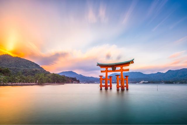 Torii kapu, Miyajima-sziget