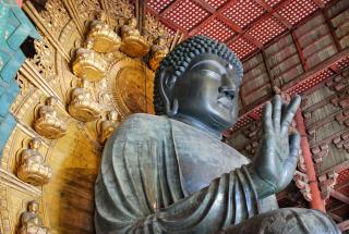 Buddha-szobor a Toga-ji templomban, Kiotó