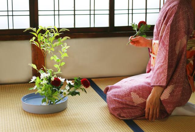 Ikebana virágkötészet, Kyoto