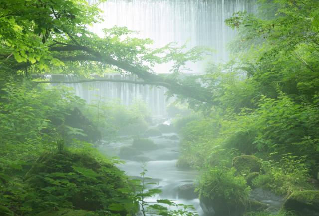 Kitanisawa patak, Daisen-hegy, Tottori