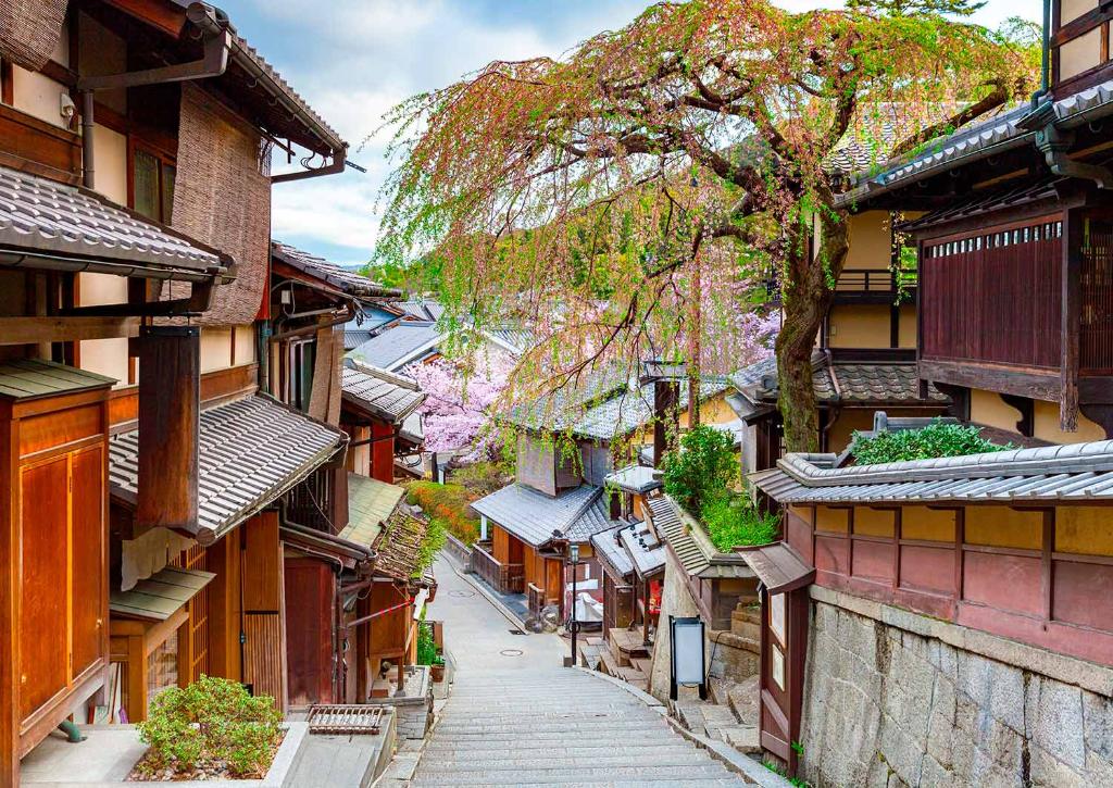 Kilátás Kiotóra